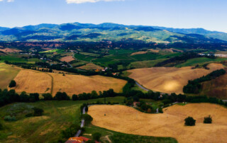 Uno Scorcio del Valdarno, una delle Quattro Valli Aretine - The Four Valleys of Arezzo - Die Vier Täler von Arezzo - Las Cuatro Valles de Arezzo
