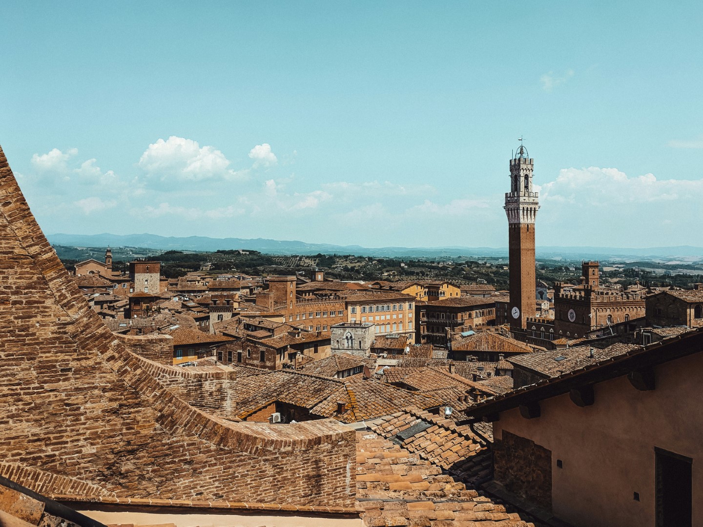 SIENA TORRE DEL MANGIA PANORAMICA